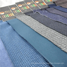 polyester wool knitted stretch fabric wool knit fabric for jacket